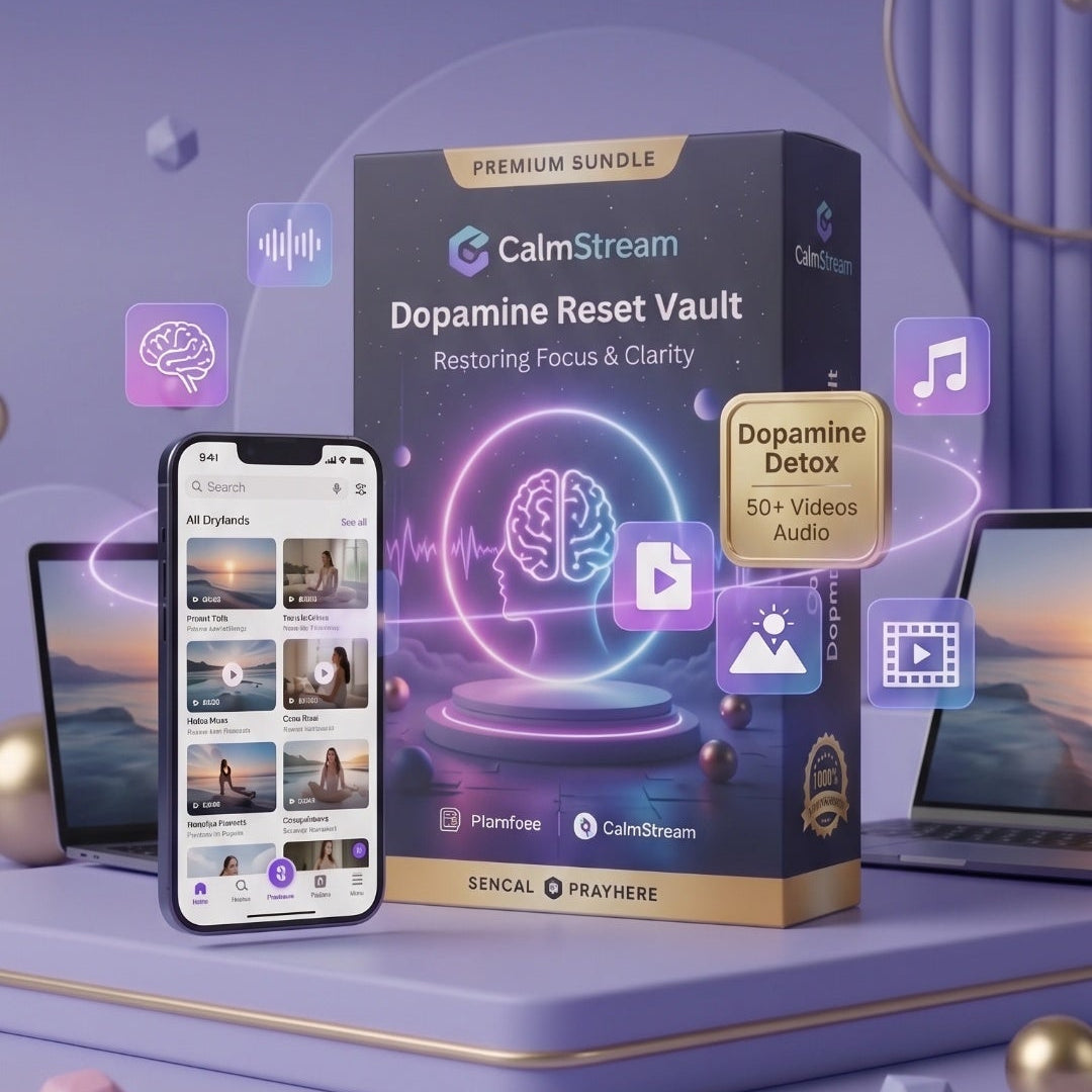 CalmStream Dopamine Reset Vault — Premium Bundle