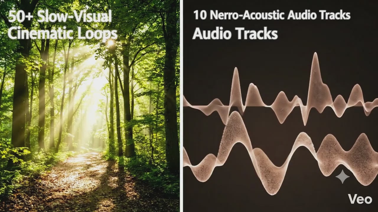 CalmStream™ Digital Sanctuary Pack: Reset Overstimulation, Eliminate Reels Addiction & Reclaim 100% Focus